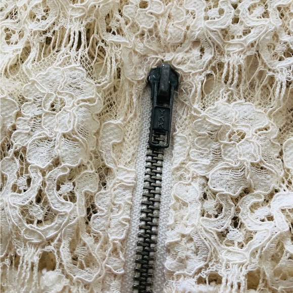The Kooples Layered Lace Mini Dress in Cream White Size 38 /US Size M - Picture 15 of 15